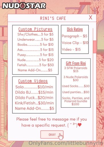 littlebunnyrin nude leaks nudostar com 000